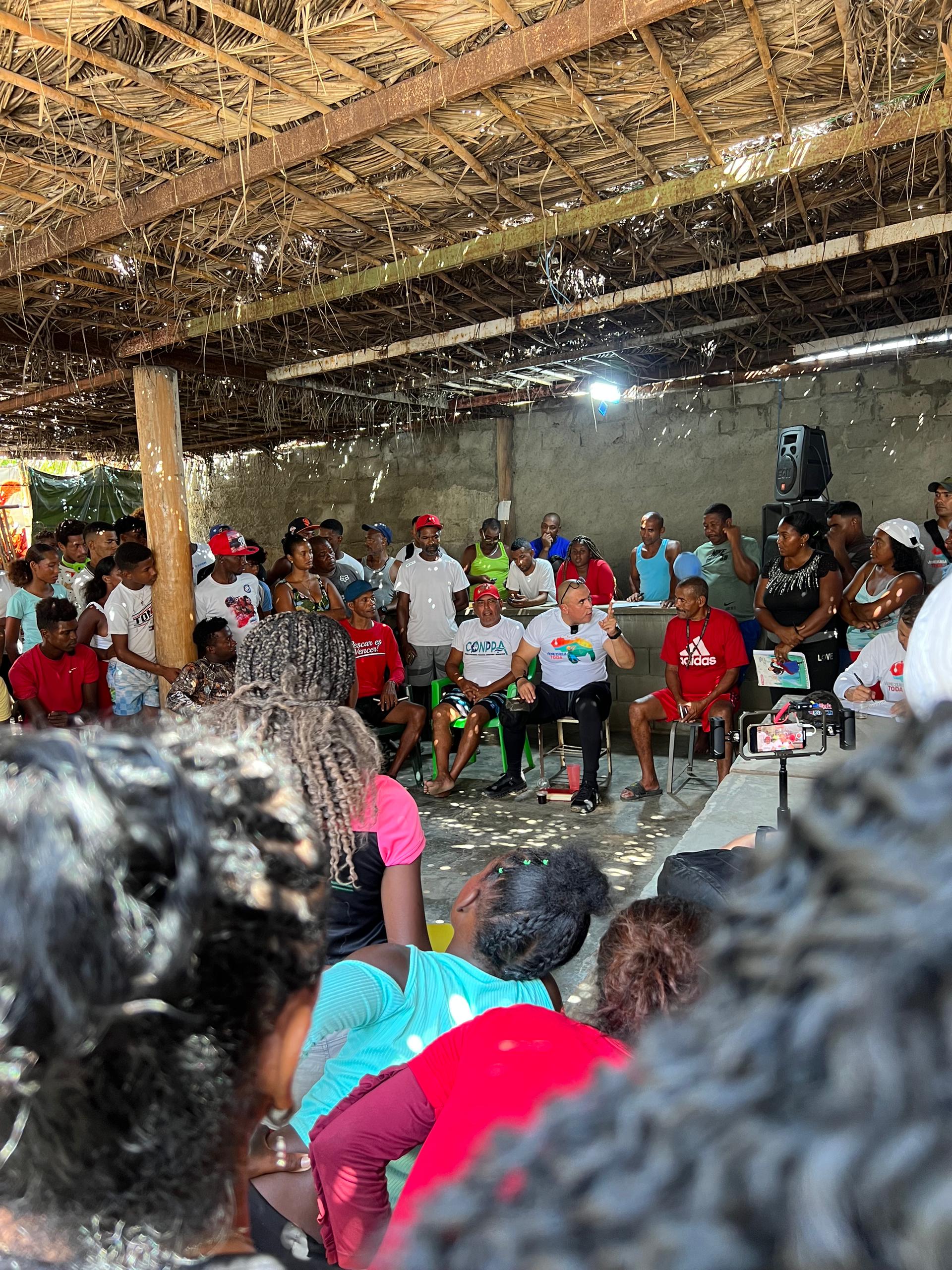 Instalan agenda de trabajo en Puerto Maya y Puerto Cruz para el bienestar del pueblo pescador