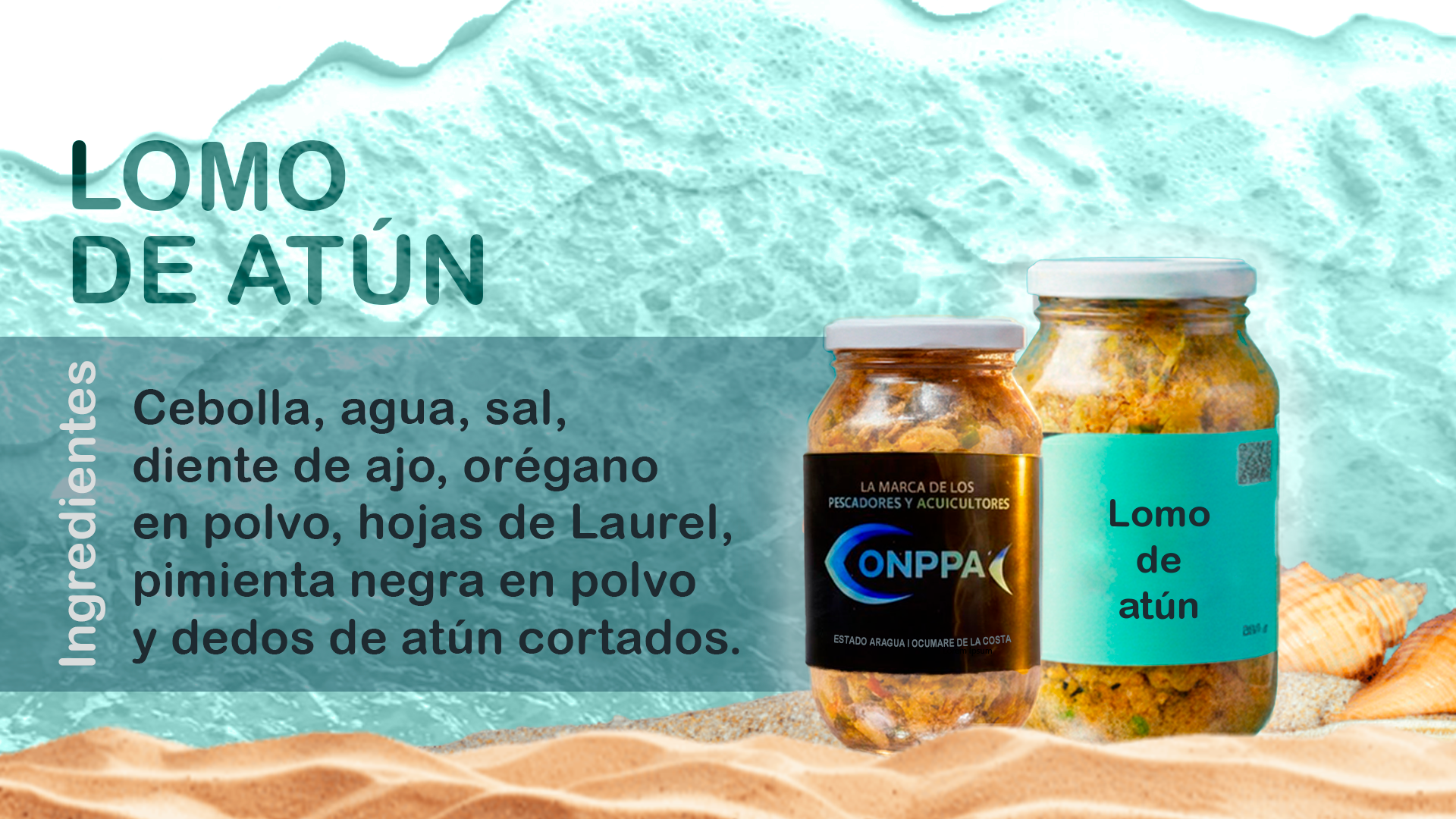 4 Ingredientes LOMO DE ATÚN